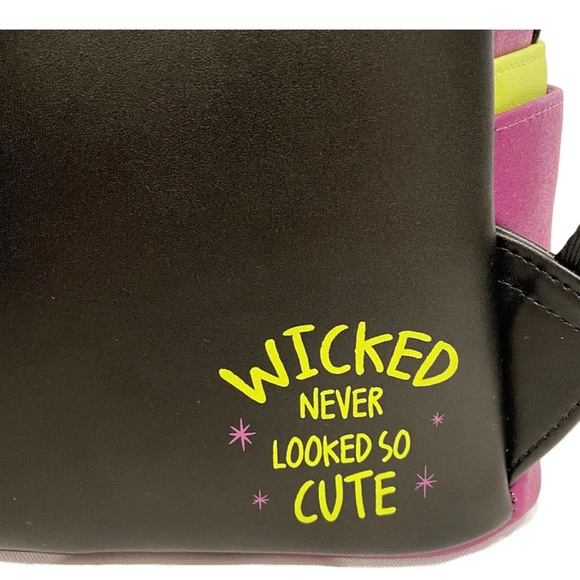 Loungefly Disney Wickedly Cute Witch Minnie Cosplay Gitd Mini Backpack - Picture 10 of 10
